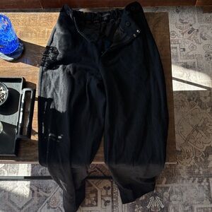 Banana Republic Black Wool Trousers